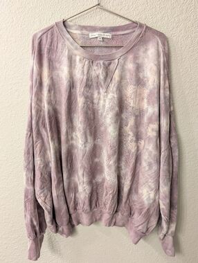 Young Fabulous & Broke Tie Dye Lightweight  Bubble Sweatshirt Size Medium